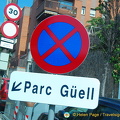 Parc Güell is in the Barcelona district of Sants-Montjuïc