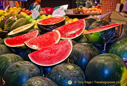 These melons are great for the Barcelona summer