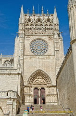 South Facade: Puerta del Sarmental or Door of the Sarmental