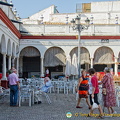 The galleries are now used by market merchants