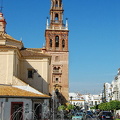 The Church of San Pedro tower resembles the Giralda in Seville