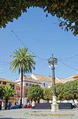 San Fernando Square where bullfights used to take place