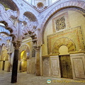 Mihrab area (1235 visits) Mihrab area of La Mezquita Mihrab area