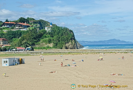 Getaria beach