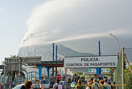 Gibraltar passport control