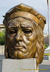 Bust of Christopher Columbus