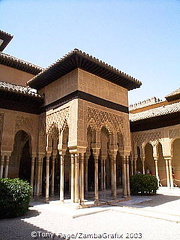 Entrance to the Sala de los Reyes, the great banqueting hall