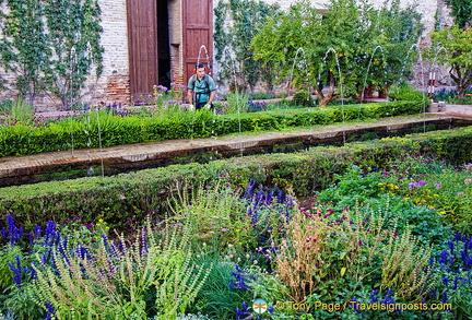 Generalife Palace:  Patio de la Acequia