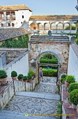 High Gardens: Gate of the Lions - See the two lions on top of the arch