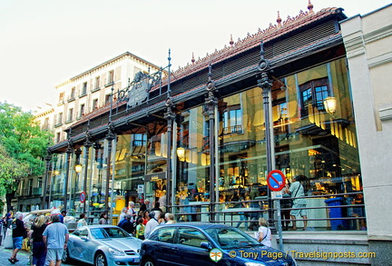 Mercado de San Miguel is just off Plaza Mayor