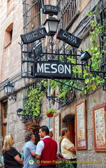 Mesón Rincón de La Cava where we tried some tapas