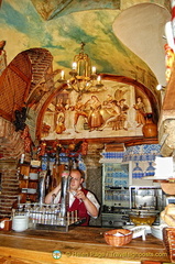 One of the bars of the Mesón Rincón