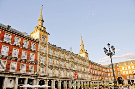 Casa de la Panaderia on the north side of the Plaza Mayor