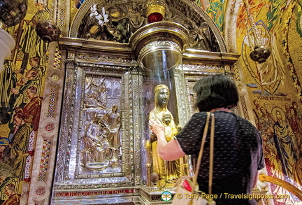 The Black Madonna is the patron saint of Catalonia