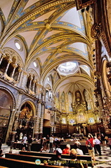 Montserrat Basilica interior