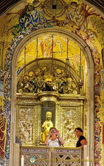 Taking a shot of the Basilica from the upper apse