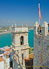 Peñíscola Castle view