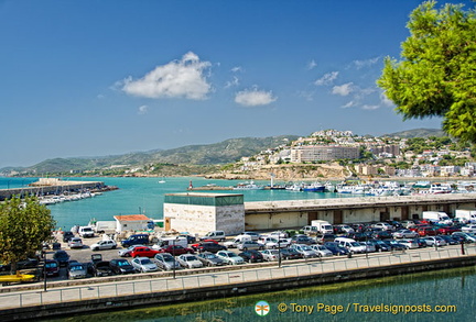 Peñíscola harbour view