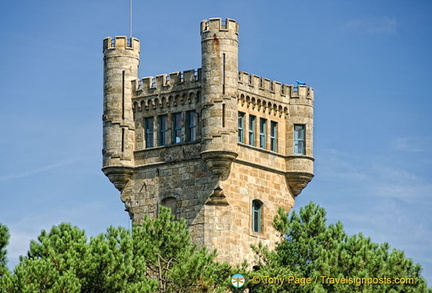 This Monte Igueldo tower was once a lighthouse