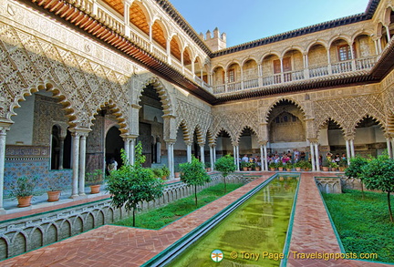 The Patio de las Doncellas