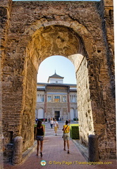 Entering the Patio de la Montería