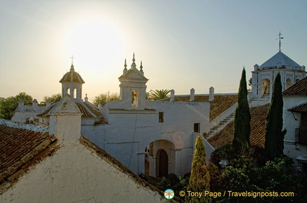 Roof view of the Hacienda Los Miradores