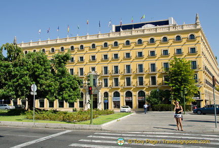 The Tryp Macarena, our hotel in Seville