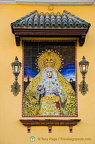 Every year, on Good Friday, the procession of La Macarena takes place from here