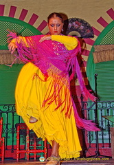 A very energetic flamenco show