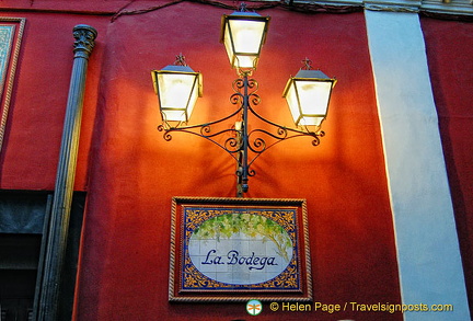 Palacio Andaluz building decoration