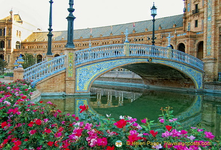 A stunning view of one of the bridges