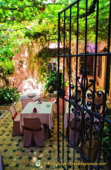 The courtyard of the Corral del Aqua