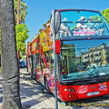 Hop-on hop-off bus in Seville