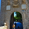 The Coat of Arms of Toledo on San Martin Bridge