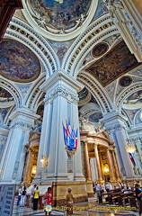 Basilica del Pilar: View of the domes