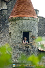 A beautiful Chillon Castle guard