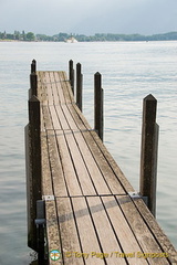 Castle of Chillon boat pier