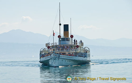 Lac Leman Cruise to Montreux