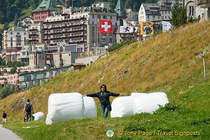 Lake walk, St Moritz