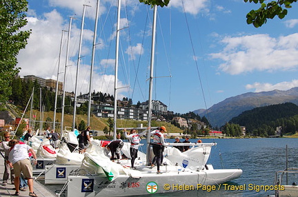 Lake walk, St Moritz