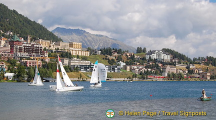 Lake walk, St Moritz