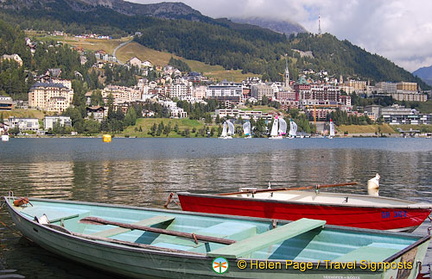 Lake walk, St Moritz