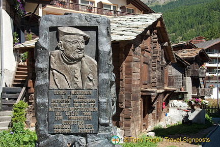 A tribute to Ulrich Inderbinen - a mountain guide who's been up the Matterhorn over 370 times