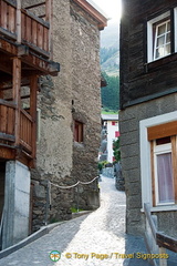 Interesting narrow alleyways