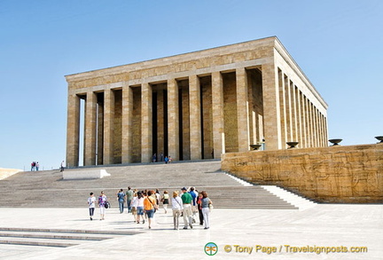 Front view of Anitkabir