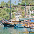 Beautiful wooden boats that do the waterfall cruises (1657 visits) Beautiful wooden boats that do the waterfall cruises