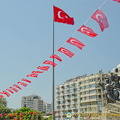 Flags in Republic Square