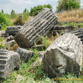 Fluted columns from the Temple of Aphrodite