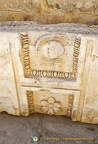 Carving on theatre seat - a reservation system