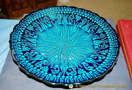 The completed Avanos plate